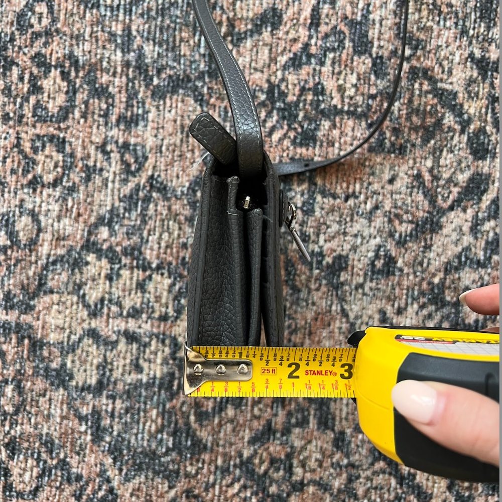 Marc Jacobs Gotham Pebbled Leather Crossbody Wallet Bag - Picture 8 of 8